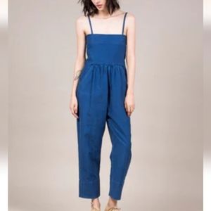 Caron Callahan Denim Onesie Size M